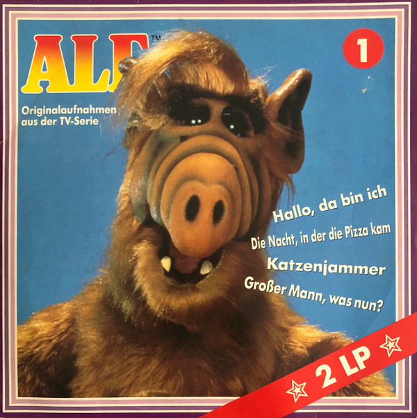 Cover Siegfried Rabe - ALF - Originalaufnahmen Aus Der TV-Serie 1 (2xLP) Schallplatten Ankauf