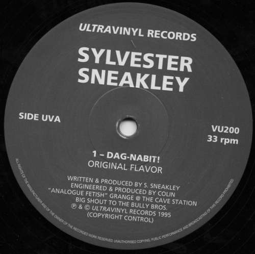 Cover Sylvester Sneakley - Dag-Nabit! (12) Schallplatten Ankauf