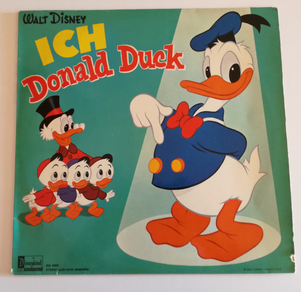 Cover Walt Disney - Ich, Donald Duck (LP) Schallplatten Ankauf