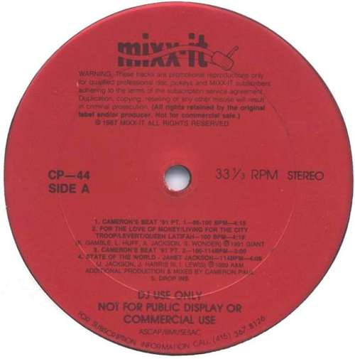 Cover Various - Mixx-it 44 (12, Comp, Promo) Schallplatten Ankauf