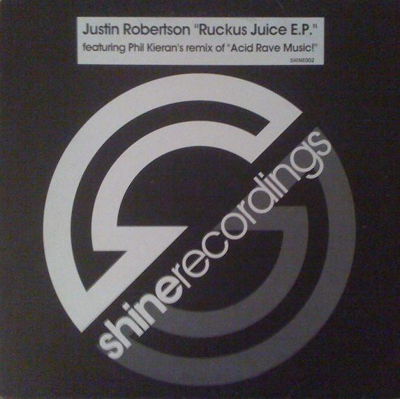 Cover Justin Robertson - Ruckus Juice E.P. (12, EP) Schallplatten Ankauf