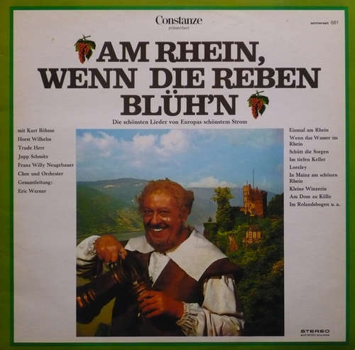 Cover Various - Am Rhein, Wenn Die Reben Bluh'n (LP) Schallplatten Ankauf