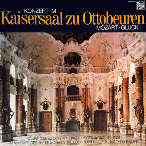 Cover Agnes Giebel, Wolfgang Amadeus Mozart, Christoph Willibald Gluck - Konzert im Kaisersaal zu Ottobeuren (LP) Schallplatten Ankauf