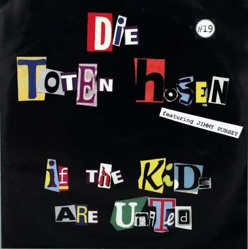 Cover Die Toten Hosen / Sham 69 - If The Kids Are United / Individual (6, Shape, Single, Bla) Schallplatten Ankauf