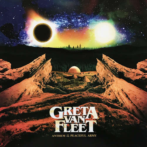 Cover Greta Van Fleet - Anthem Of The Peaceful Army (LP, Album, Ltd, Red) Schallplatten Ankauf