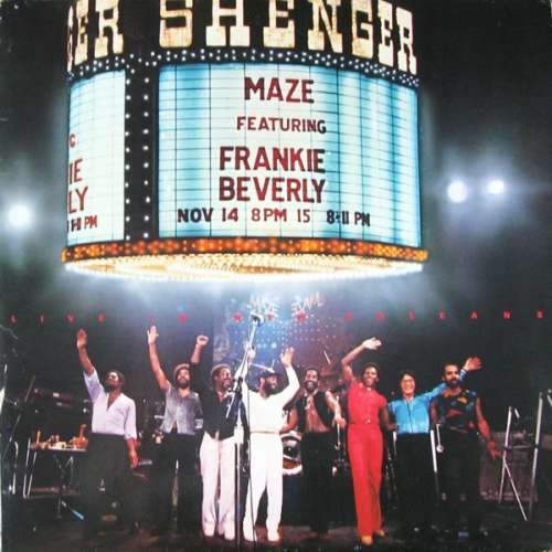 Cover Maze Featuring Frankie Beverly - Live In New Orleans (2xLP, Album) Schallplatten Ankauf