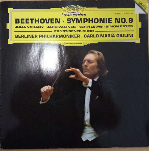 Cover Beethoven*, Berliner Philharmoniker, Carlo Maria Giulini - Symphonie No.9 (LP, Album) Schallplatten Ankauf