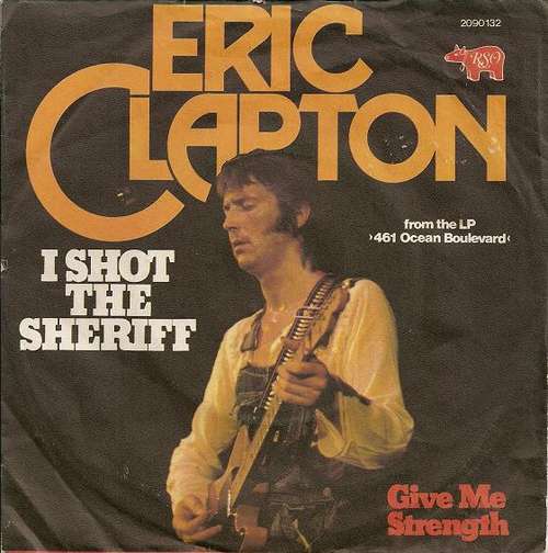 Cover Eric Clapton - I Shot The Sheriff (7, Single) Schallplatten Ankauf