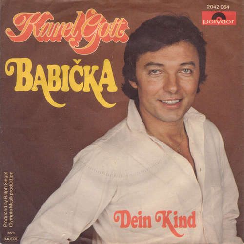 Cover Karel Gott - Babička (7, Single) Schallplatten Ankauf