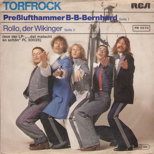 Cover Torfrock - Preßlufthammer B-B-Bernhard (7, Single) Schallplatten Ankauf