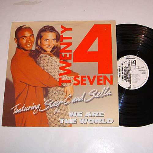 Cover Twenty 4 Seven Featuring Stay-C & Stella (3) - We Are The World (12, Maxi) Schallplatten Ankauf