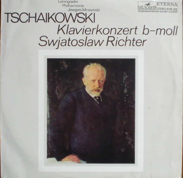 Cover Leningrader Philharmonie*, Jewgeni Mrawinski*, Tschaikowski*, Swjatoslaw Richter* - Klavierkonzert B-moll (LP, RE) Schallplatten Ankauf