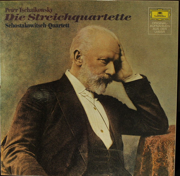 Cover Peter Tschaikowsky*, Schostakowitsch-Quartett* - Die Streicherquartette (3xLP + Box) Schallplatten Ankauf