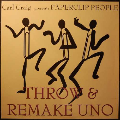 Cover Carl Craig Presents Paperclip People - Throw /  Remake Uno (12) Schallplatten Ankauf