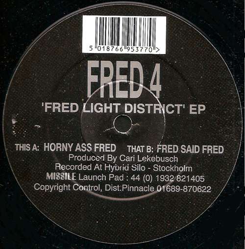 Cover Fred 4* - 'Fred Light District' EP (2x12, EP) Schallplatten Ankauf