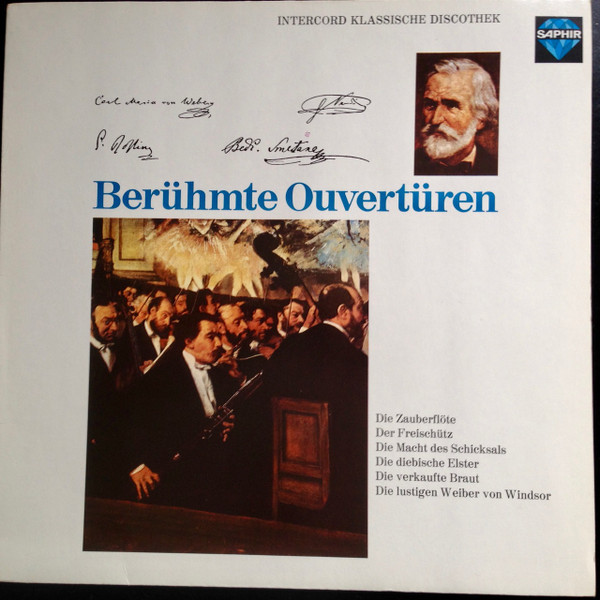 Cover Various - Berühmte Ouvertüren (LP) Schallplatten Ankauf