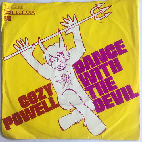 Cover Cozy Powell - Dance With The Devil (7, Single) Schallplatten Ankauf