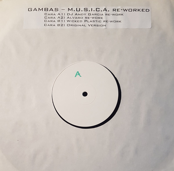 Cover Gambas - M.U.S.I.C.A. (Re-Worked) (12, Promo, TP, W/Lbl) Schallplatten Ankauf
