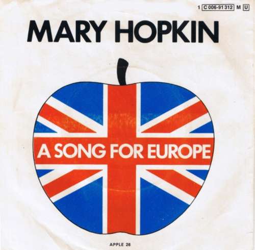 Cover Mary Hopkin - A Song For Europe (7, Single) Schallplatten Ankauf