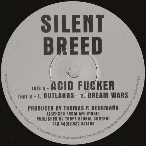 Cover Silent Breed - Acid Fucker (12) Schallplatten Ankauf