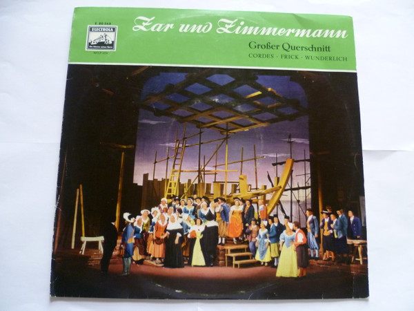Cover Albert Lortzing - Zar Und Zimmermann (Großer Querschnitt) (LP, Mono) Schallplatten Ankauf