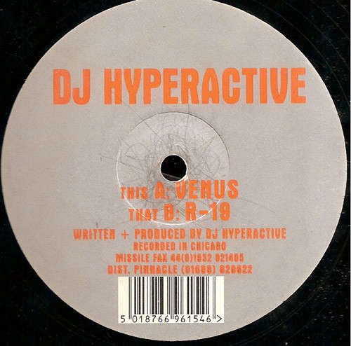 Cover DJ Hyperactive - Venus (12) Schallplatten Ankauf