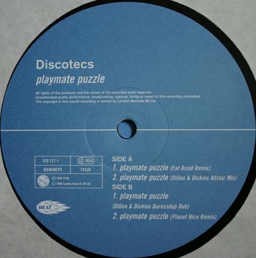 Cover Playmate Puzzle Schallplatten Ankauf