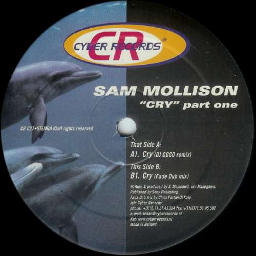 Cover Sam Mollison - Cry (Part One) (12) Schallplatten Ankauf