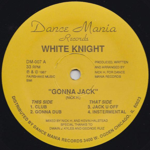Cover White Knight - Gonna Jack (12) Schallplatten Ankauf