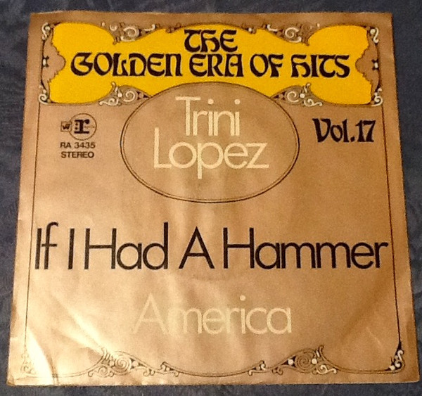 Bild Trini Lopez - If I Had A Hammer / America (7, Single) Schallplatten Ankauf