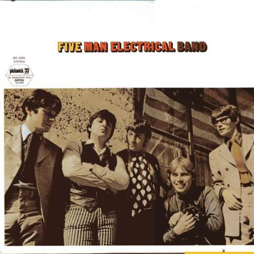 Cover Five Man Electrical Band - Five Man Electrical Band (LP, Album, RE) Schallplatten Ankauf