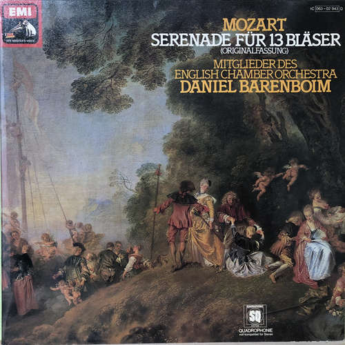 Bild Wolfgang Amadeus Mozart, English Chamber Orchestra, Daniel Barenboim - Serenade für 13 Bläser  (LP, Album, Quad) Schallplatten Ankauf