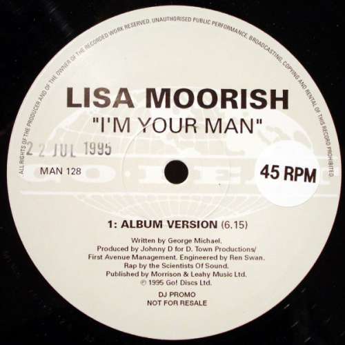 Cover Lisa Moorish - I'm Your Man (12, Promo) Schallplatten Ankauf