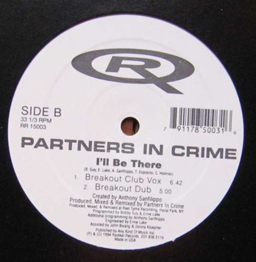 Cover Partners In Crime - I'll Be There (12) Schallplatten Ankauf
