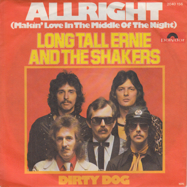 Cover Long Tall Ernie And The Shakers - Allright (Makin' Love In The Middle Of The Night) / Dirty Dog (7, Single) Schallplatten Ankauf