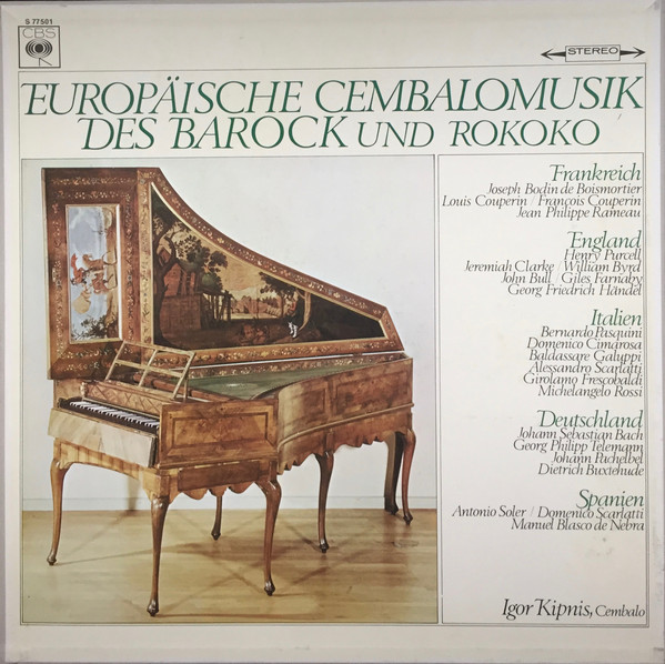 Bild Igor Kipnis - Europäische Cembalomusik Des Barock Und Rokoko (5xLP + Box) Schallplatten Ankauf