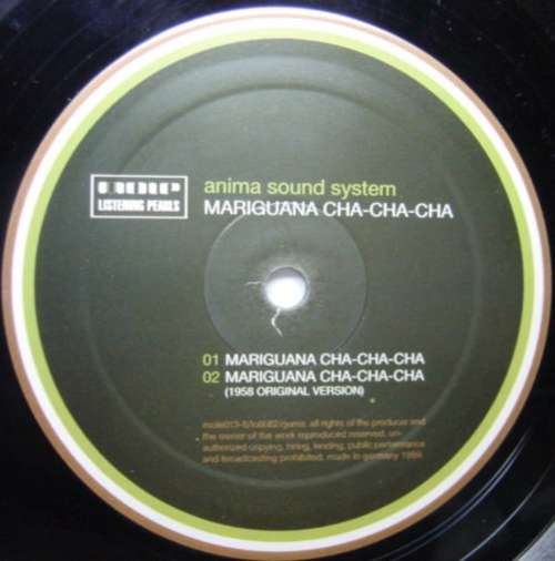 Cover Anima Sound System - Mariguana Cha-Cha-Cha (12) Schallplatten Ankauf