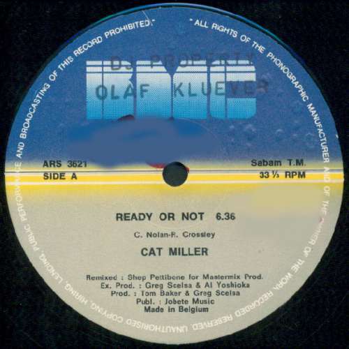 Cover Cat Miller - Ready Or Not (12, Single) Schallplatten Ankauf