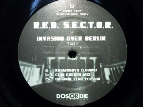 Cover R.E.D. S.E.C.T.O.R. - Invasion Over Berlin (12, Promo) Schallplatten Ankauf