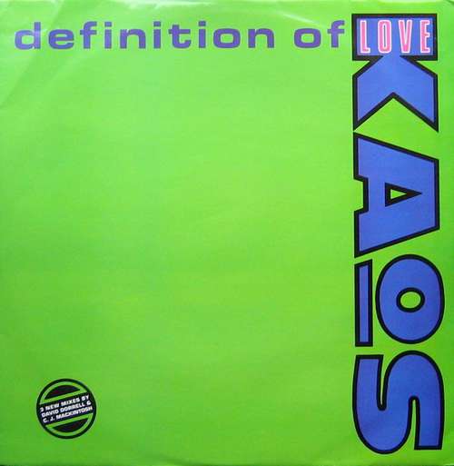 Cover Kaos - Definition Of Love (12) Schallplatten Ankauf