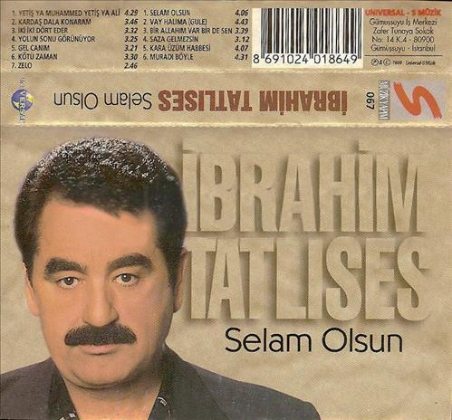 Cover İbrahim Tatlıses - Selam Olsun (Cass) Schallplatten Ankauf