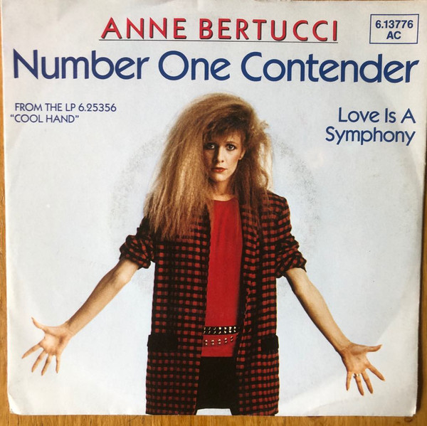 Cover Anne Bertucci - Number One Contender (7, Single, Promo) Schallplatten Ankauf