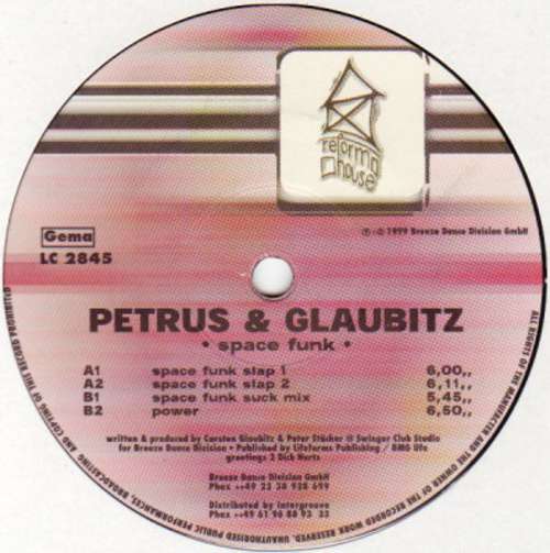Cover Petrus & Glaubitz* - Space Funk (12) Schallplatten Ankauf