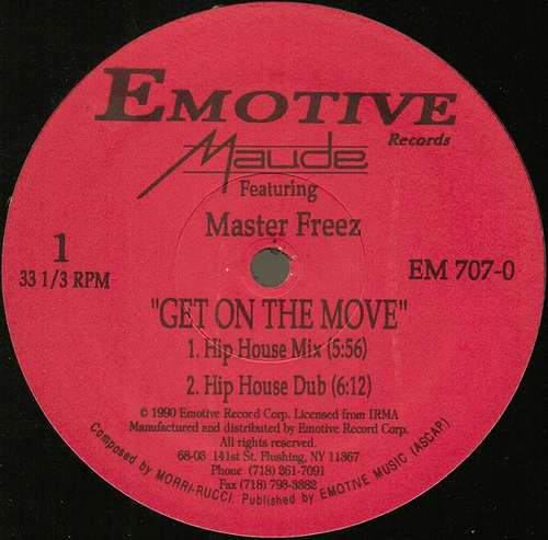 Cover Get On The Move Schallplatten Ankauf