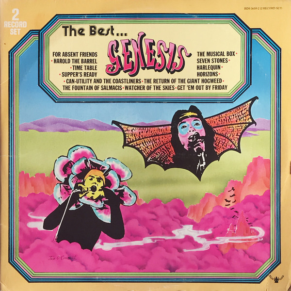 Cover Genesis - The Best... Genesis (2xLP, Album, Comp, Gol) Schallplatten Ankauf