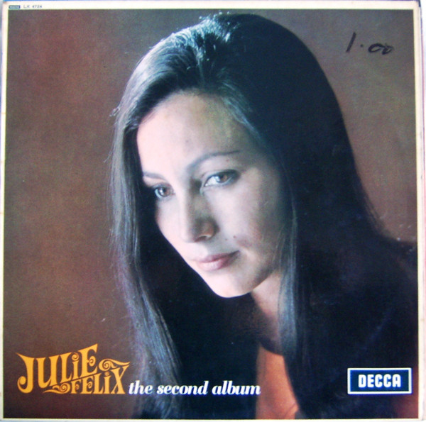 Cover Julie Felix - The Second Album (LP, Album, Mono) Schallplatten Ankauf