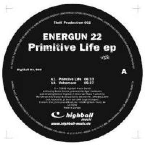 Cover Energun 22 - Primitive Life EP (12, EP) Schallplatten Ankauf