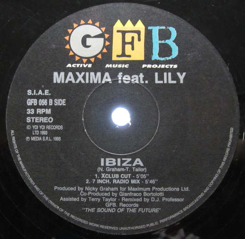Cover Maxima (2) - Ibiza (12) Schallplatten Ankauf