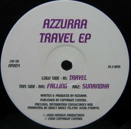 Cover Azzurra - Travel EP (12, EP) Schallplatten Ankauf