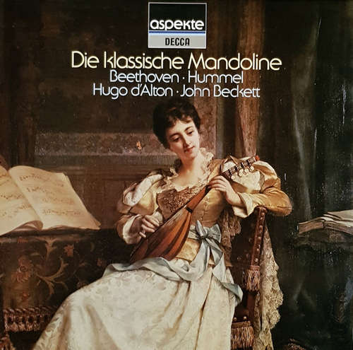Cover Beethoven* • Hummel* / Hugo D'Alton • John Beckett - Die Klassische Mandoline (LP, Album) Schallplatten Ankauf